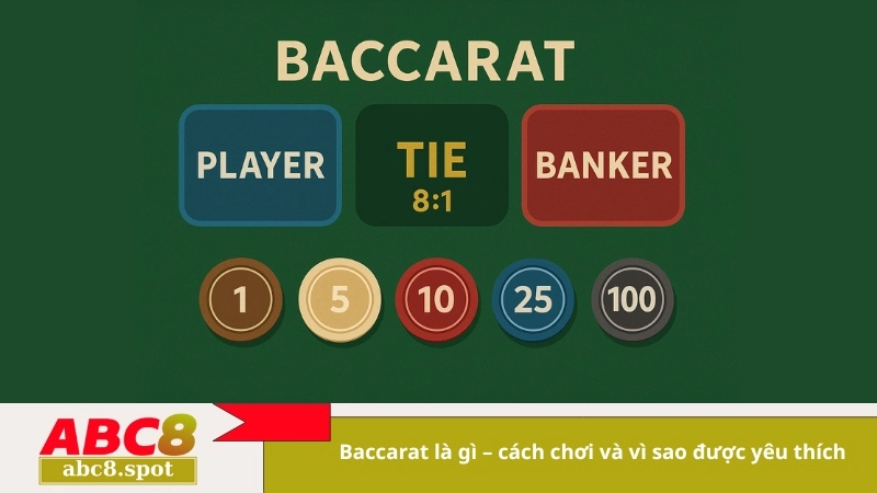 Baccarat là gì – cách chơi và vì sao được yêu thích