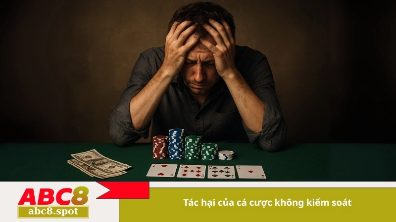 Tác hại của cá cược không kiểm soát