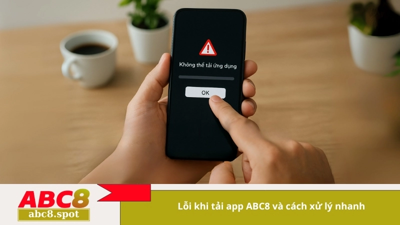 Lỗi khi tải app ABC8 và cách xử lý nhanh