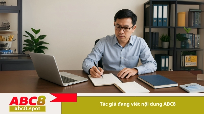 Tác giả đang viết nội dung ABC8